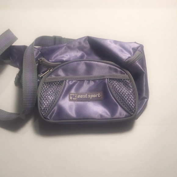 Woman’s eastsport purple Y2k Fanny pack waist bag - Picture 3 of 13
